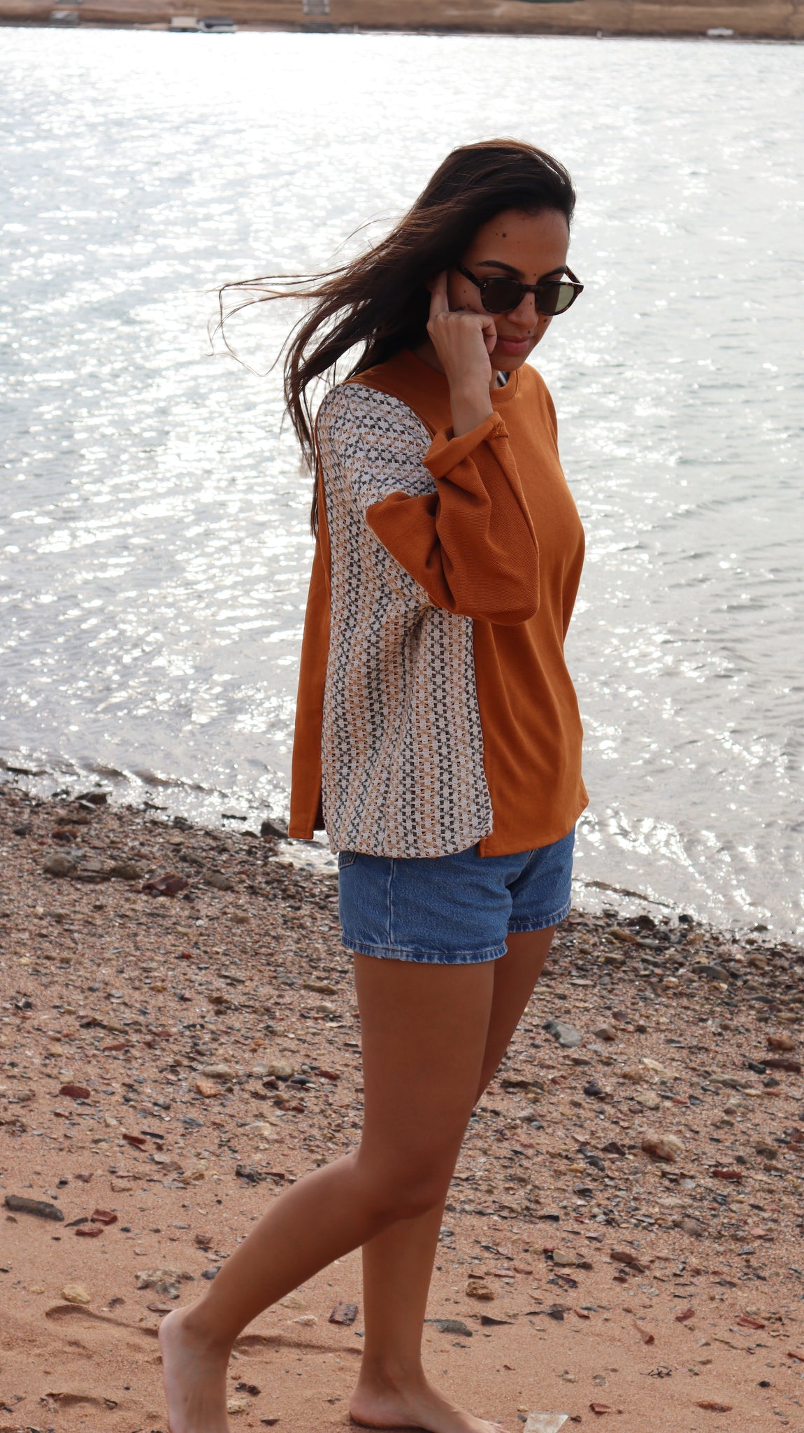 Sahara Sweater in Camel