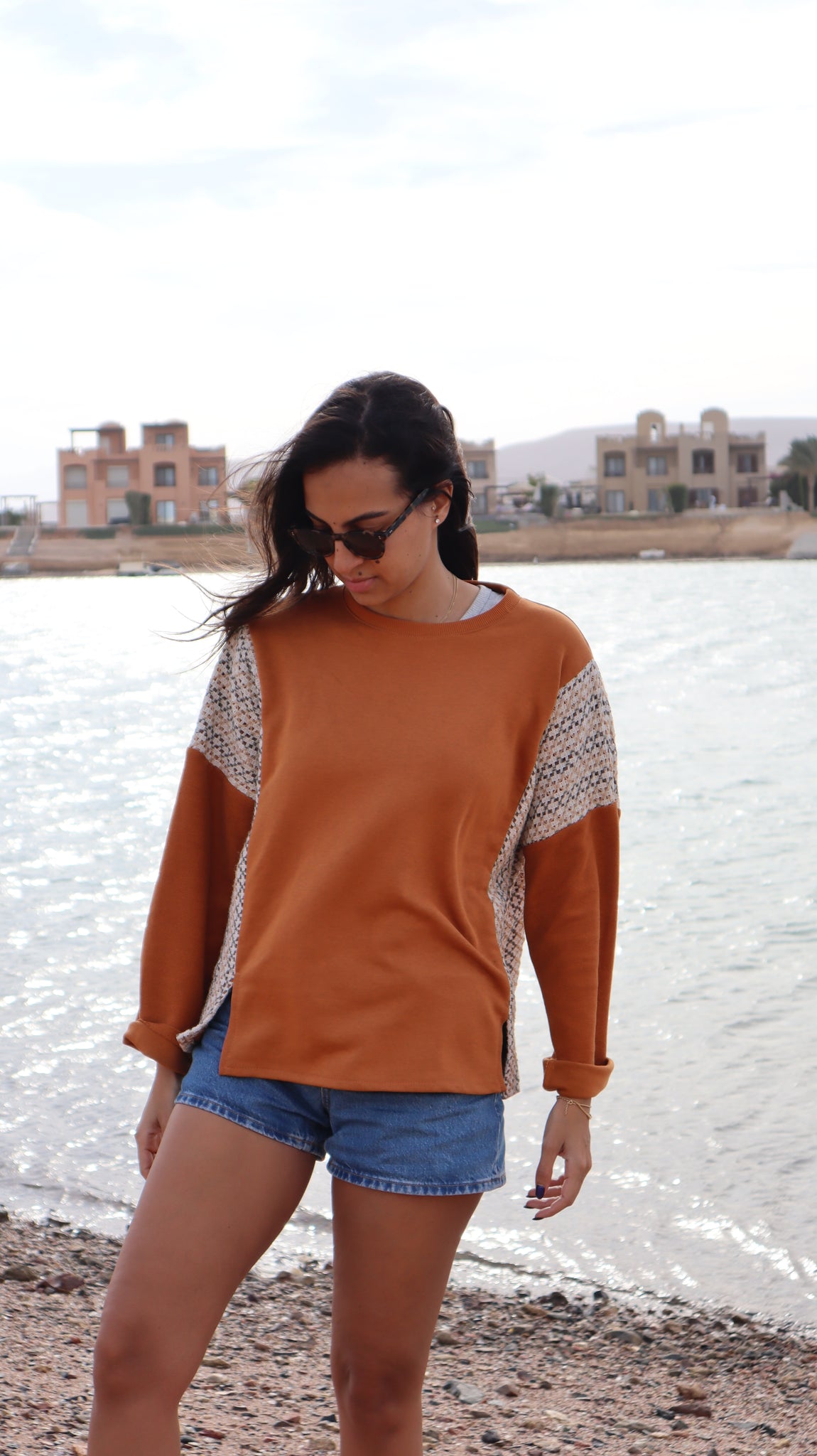 Sahara Sweater in Camel