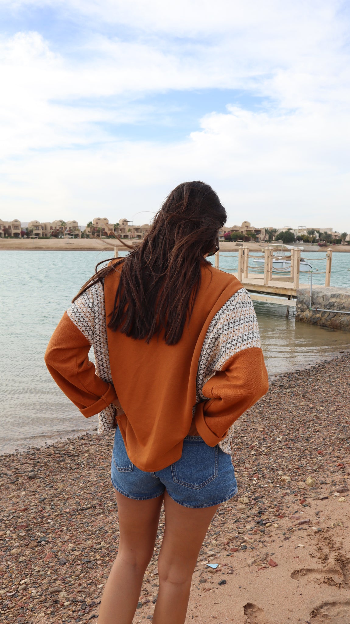 Sahara Sweater in Camel