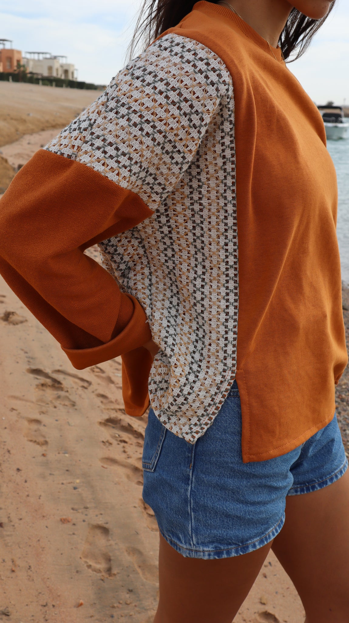 Sahara Sweater in Camel