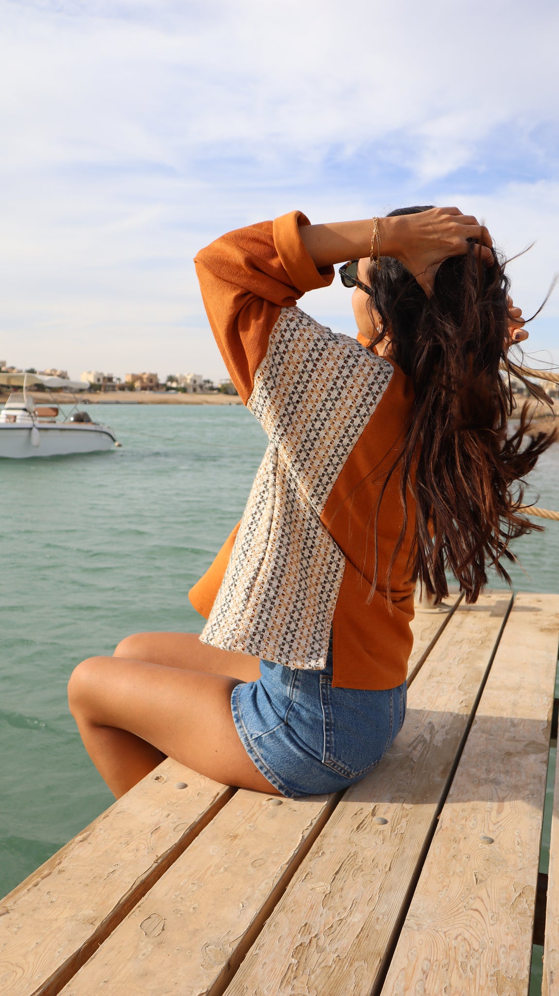 Sahara Sweater in Camel