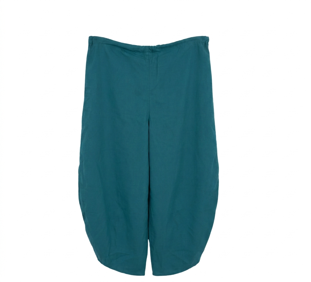 Little Shelly Slits of Air Pants Turquoise