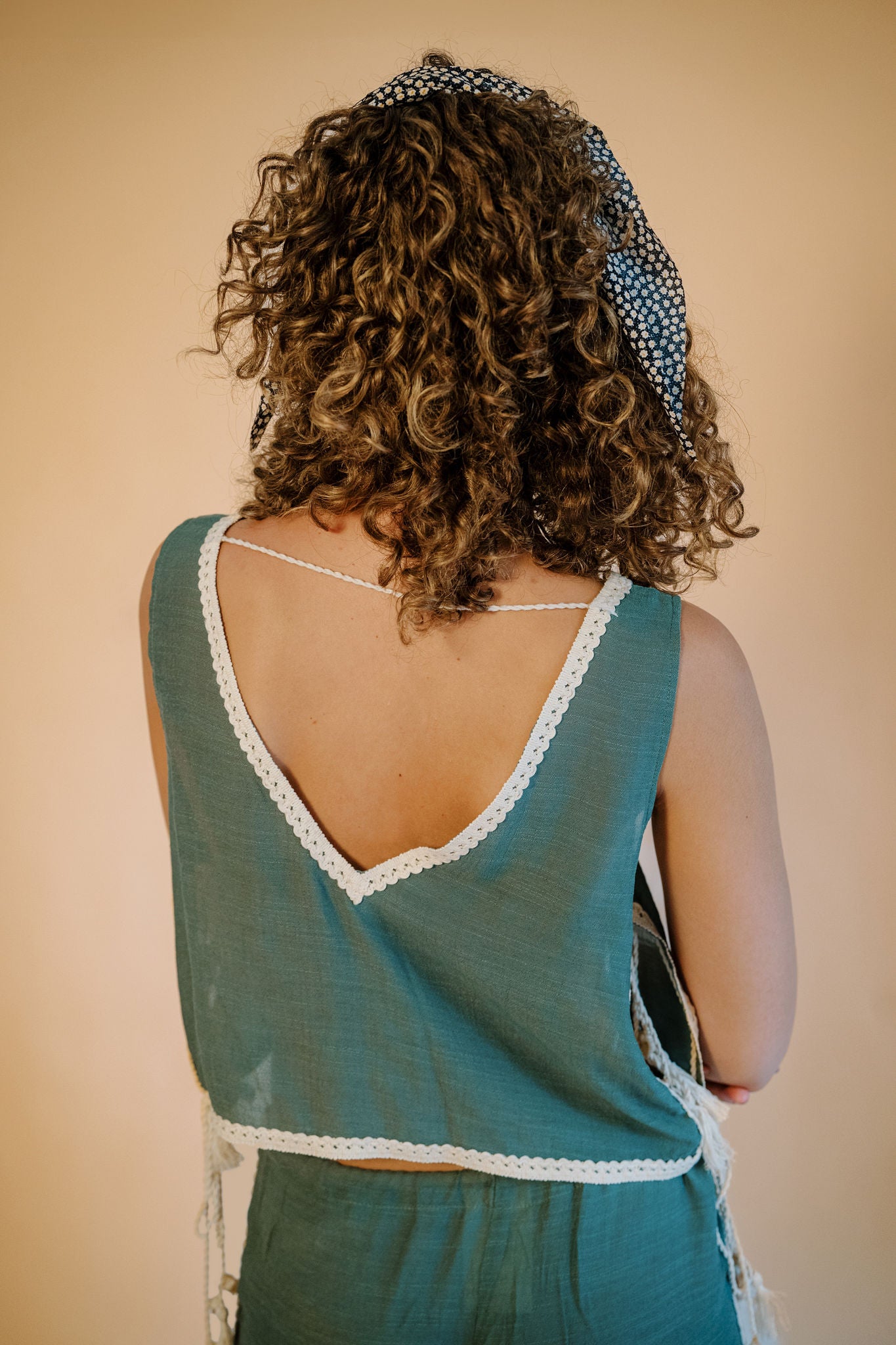 Coastal Slits Top In Olive