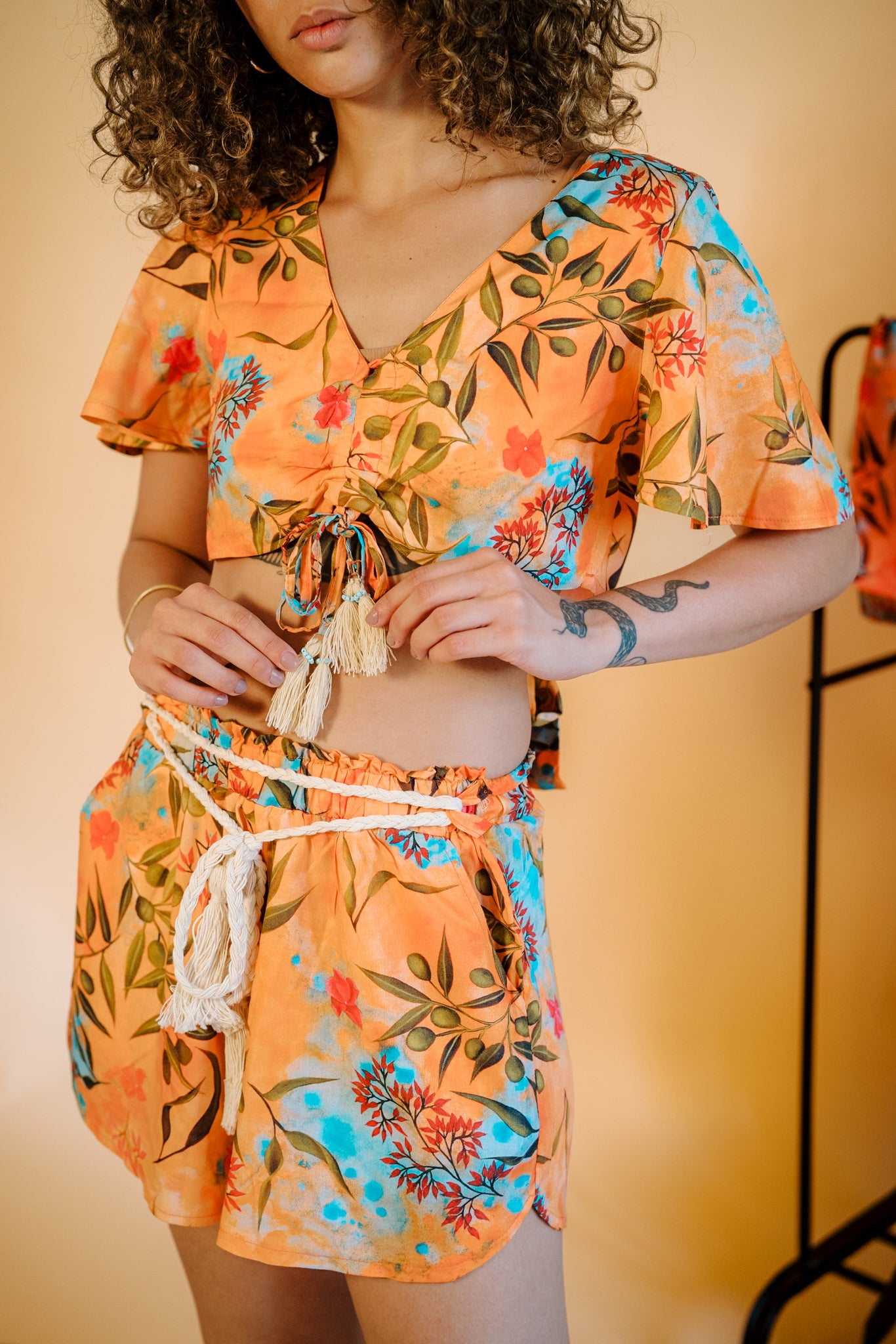 Midsummer Shorts in Zaytuna Print