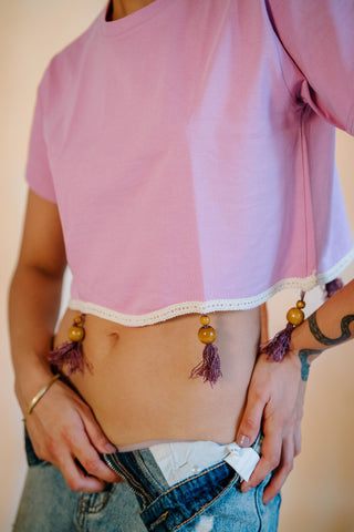 Zahret Toot Cropped Tee