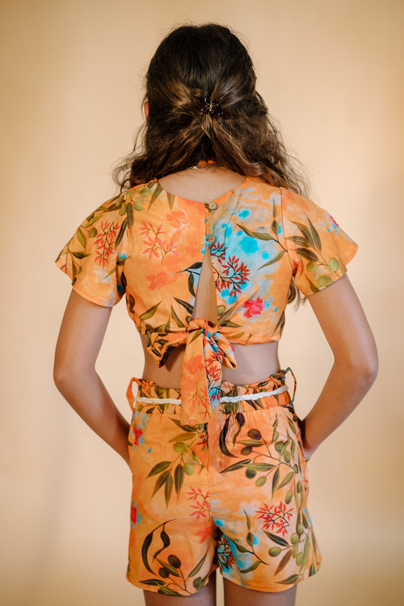 Little Midsummer Shorts in Zaytuna Print