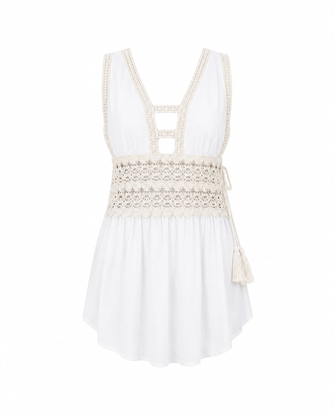 ⁠⁠Sweetpea Dress in White