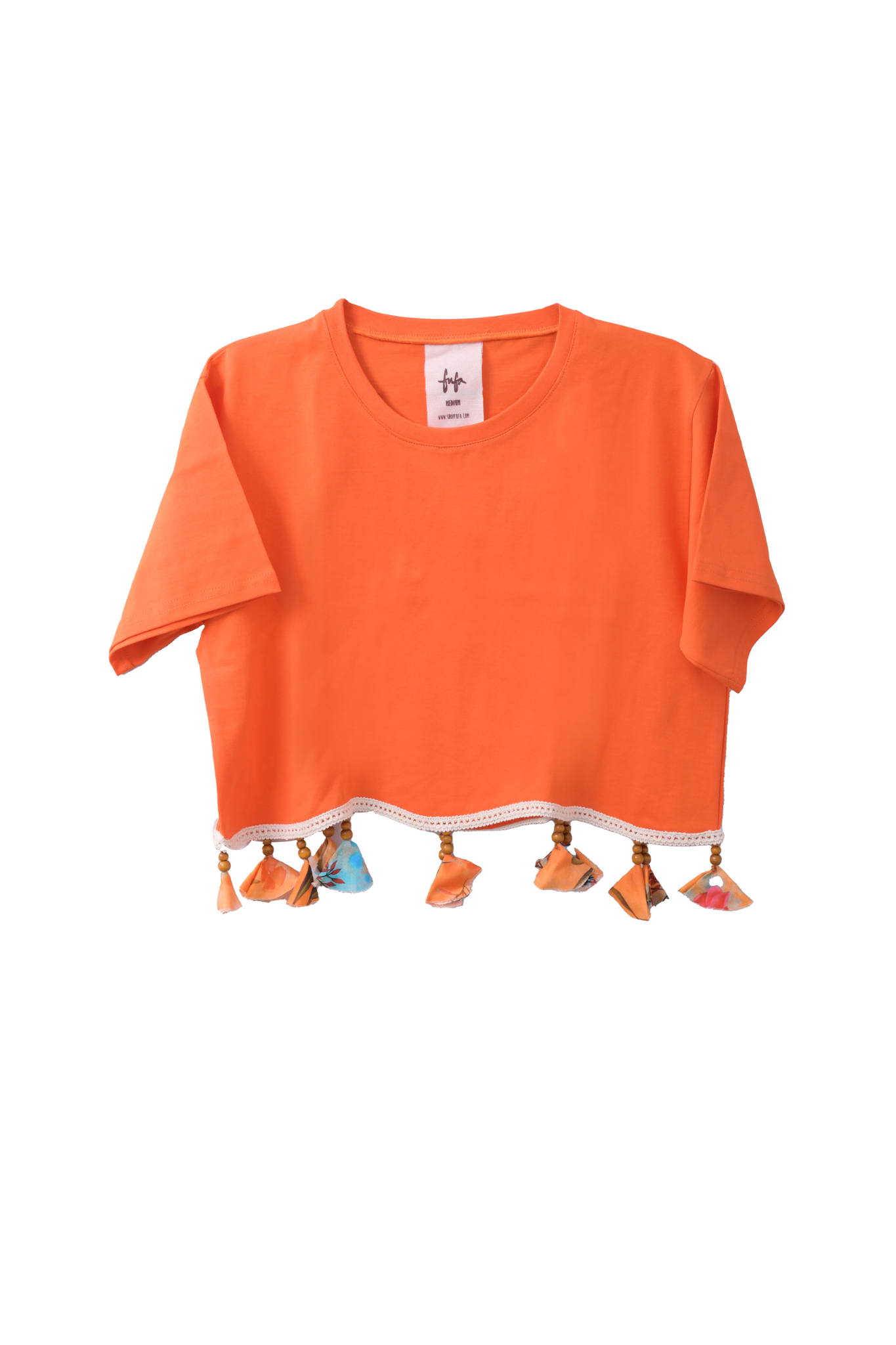 Fiesta Saqfa Cropped Tee