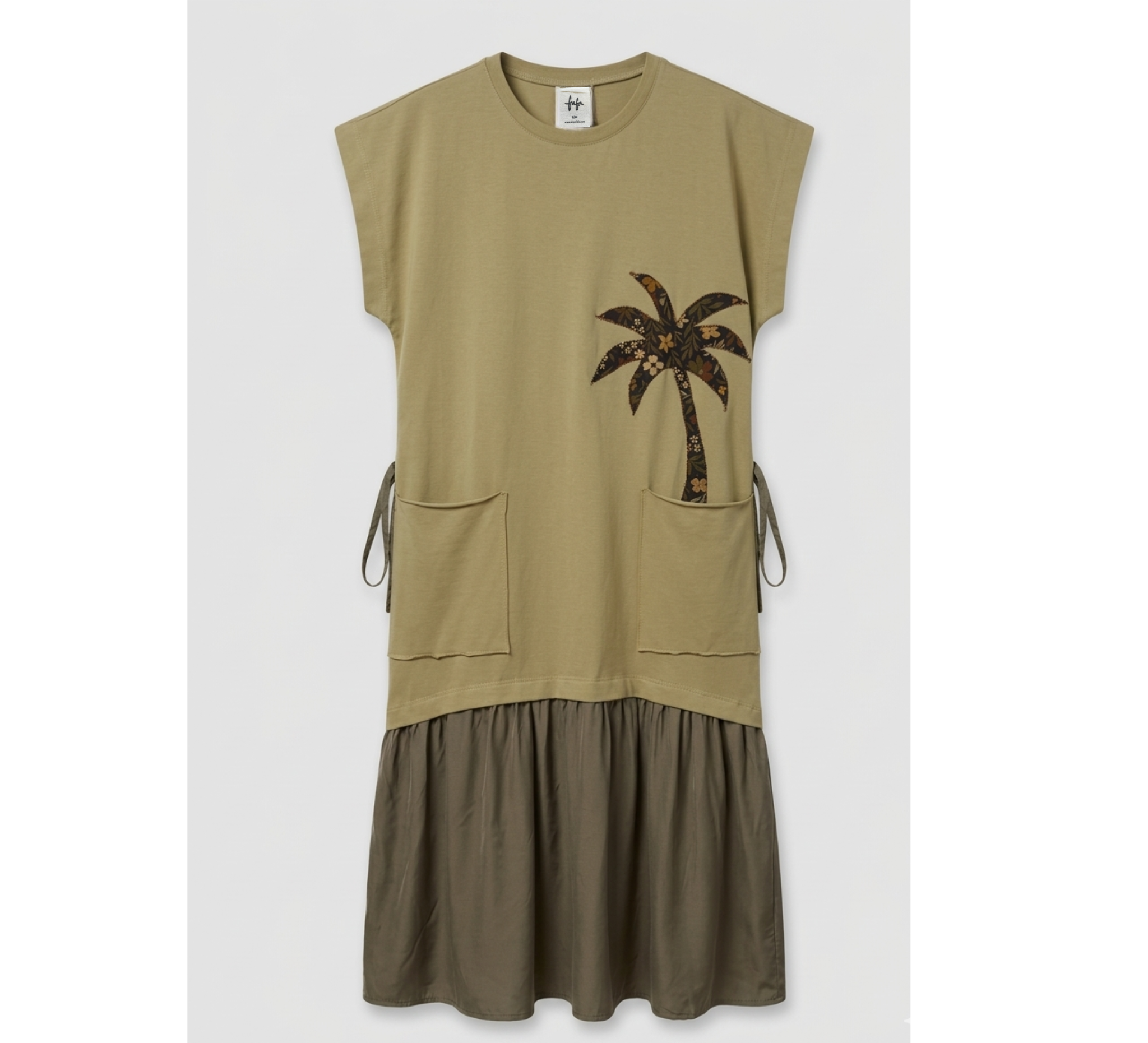 Madina Olive Dress