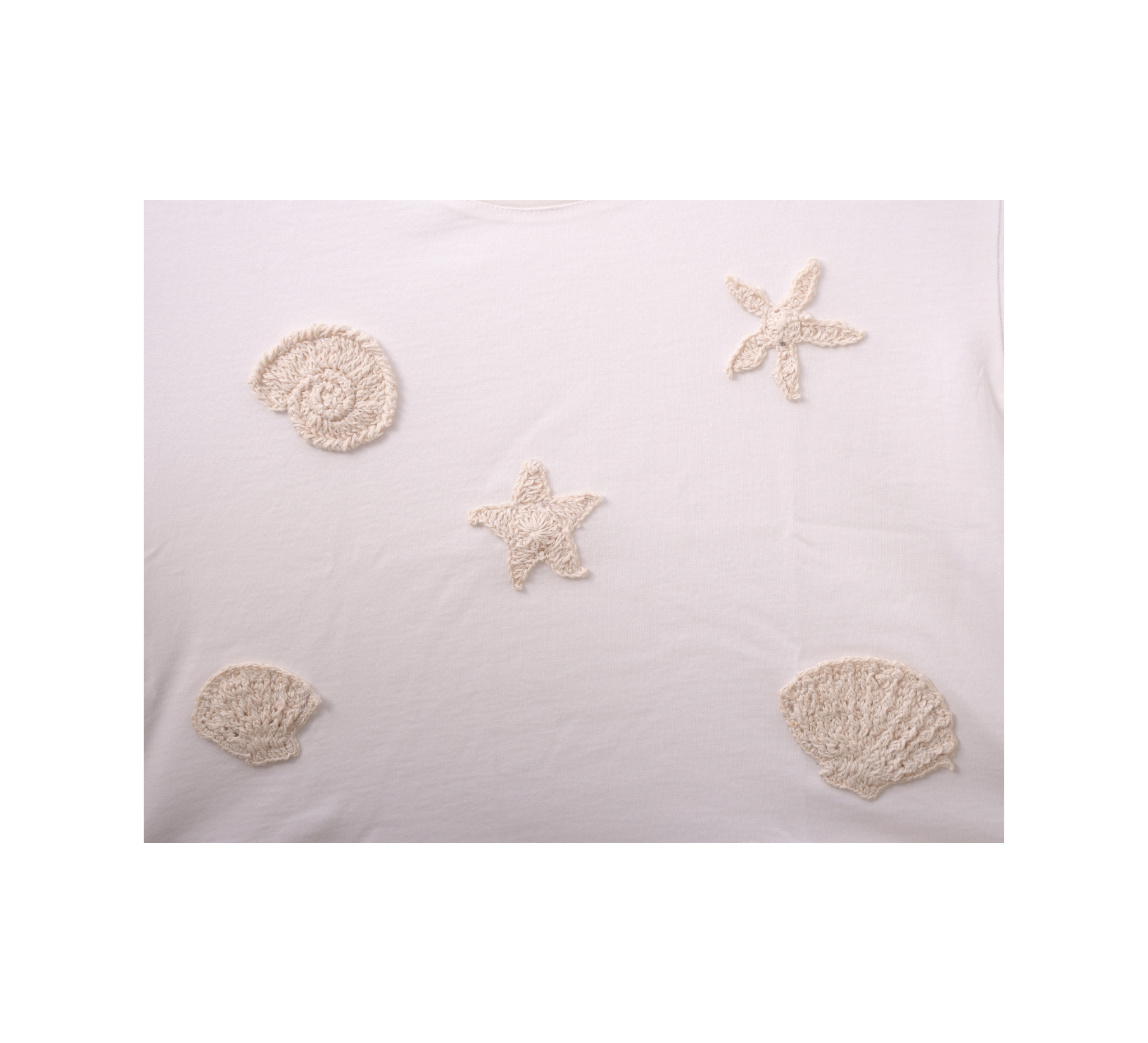 Little Sandy Shore Cropped Tee