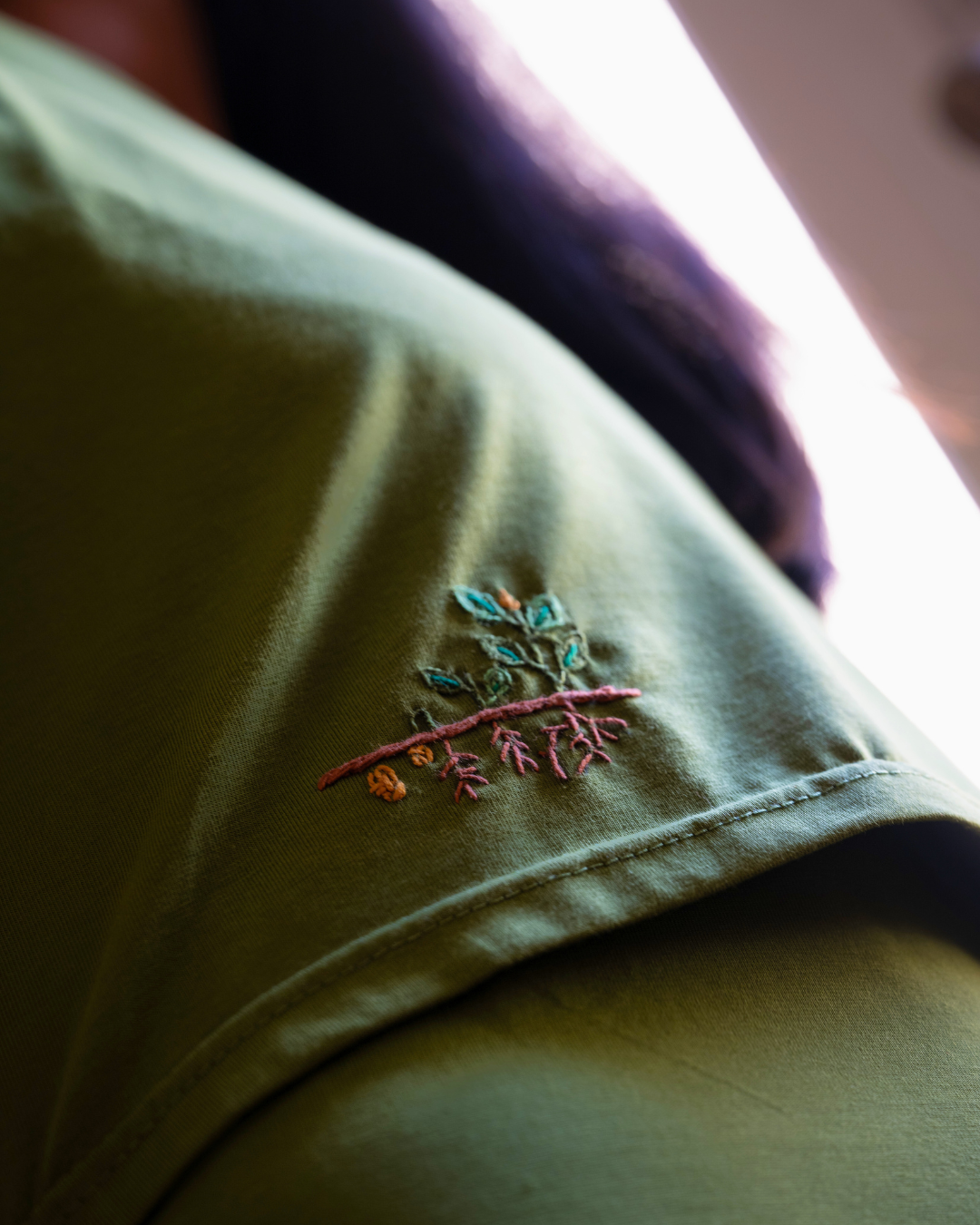 The Love & Nurture Dress in Olive