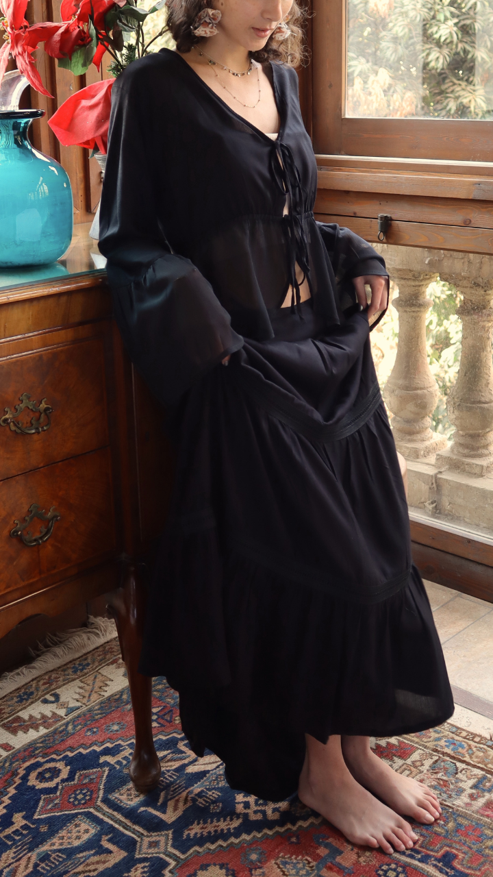 Shali Black Skirt