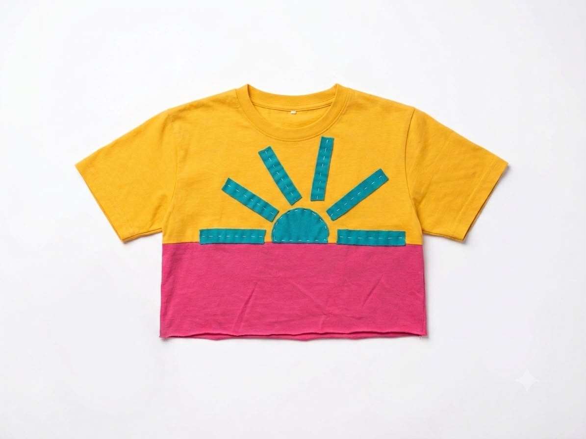 Little Ghoroub Cropped Tee