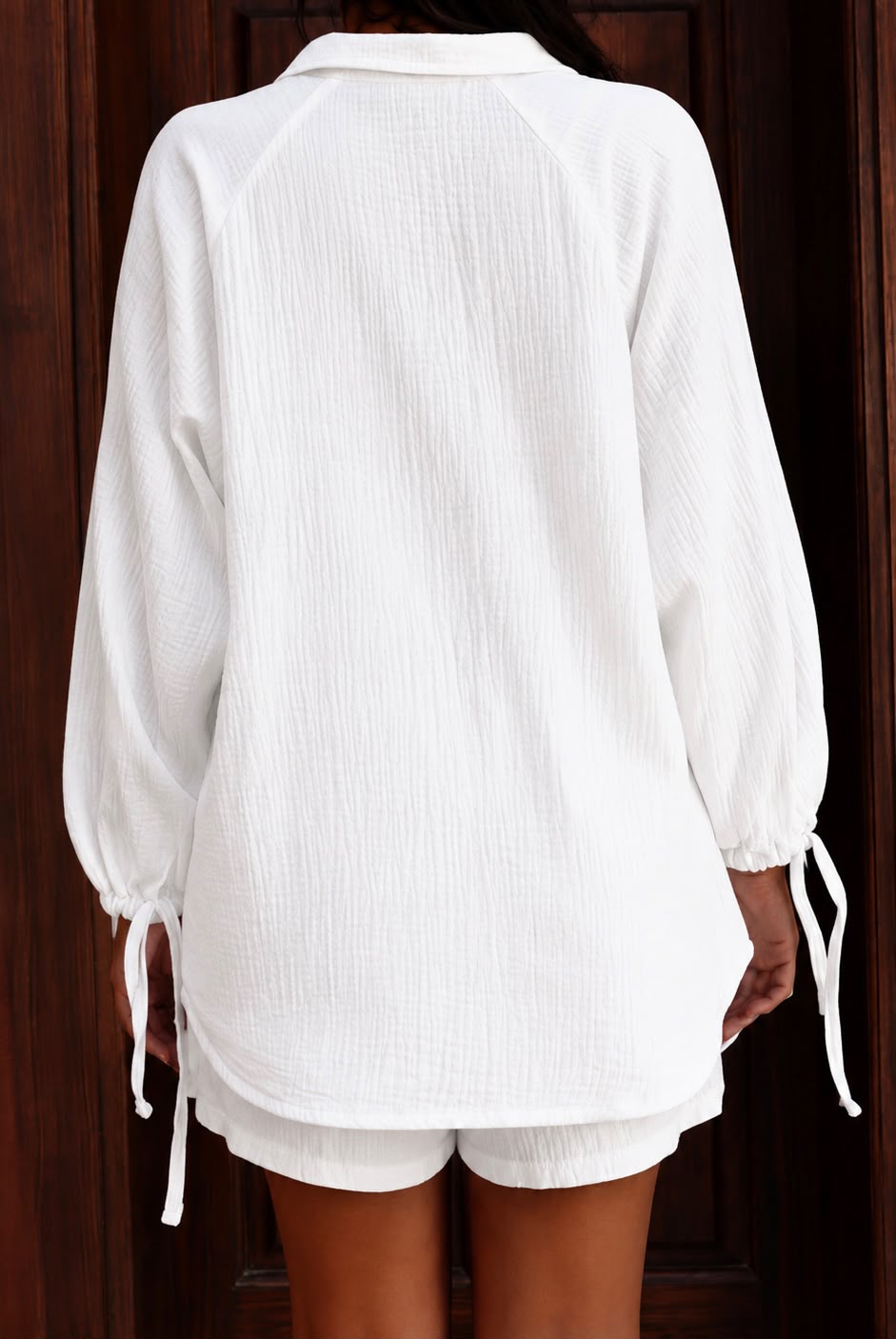 The Aziza Crinkle Shirt