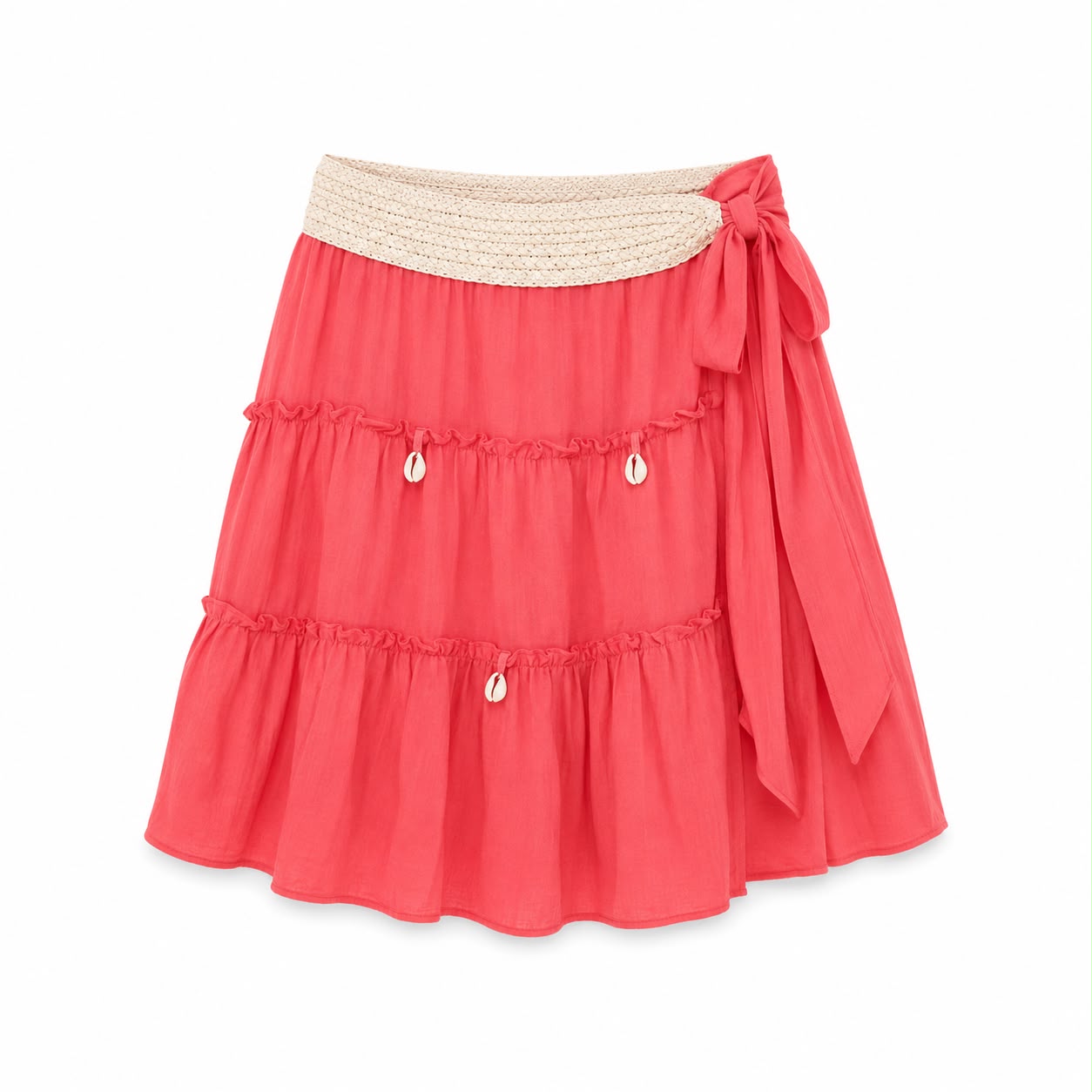 Little Gypsy Skirt in Hot pink