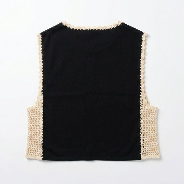 Coastal Crochet Vest