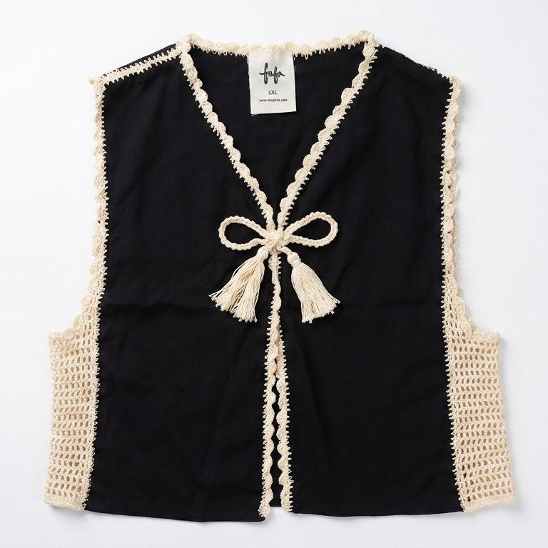 Coastal Crochet Vest