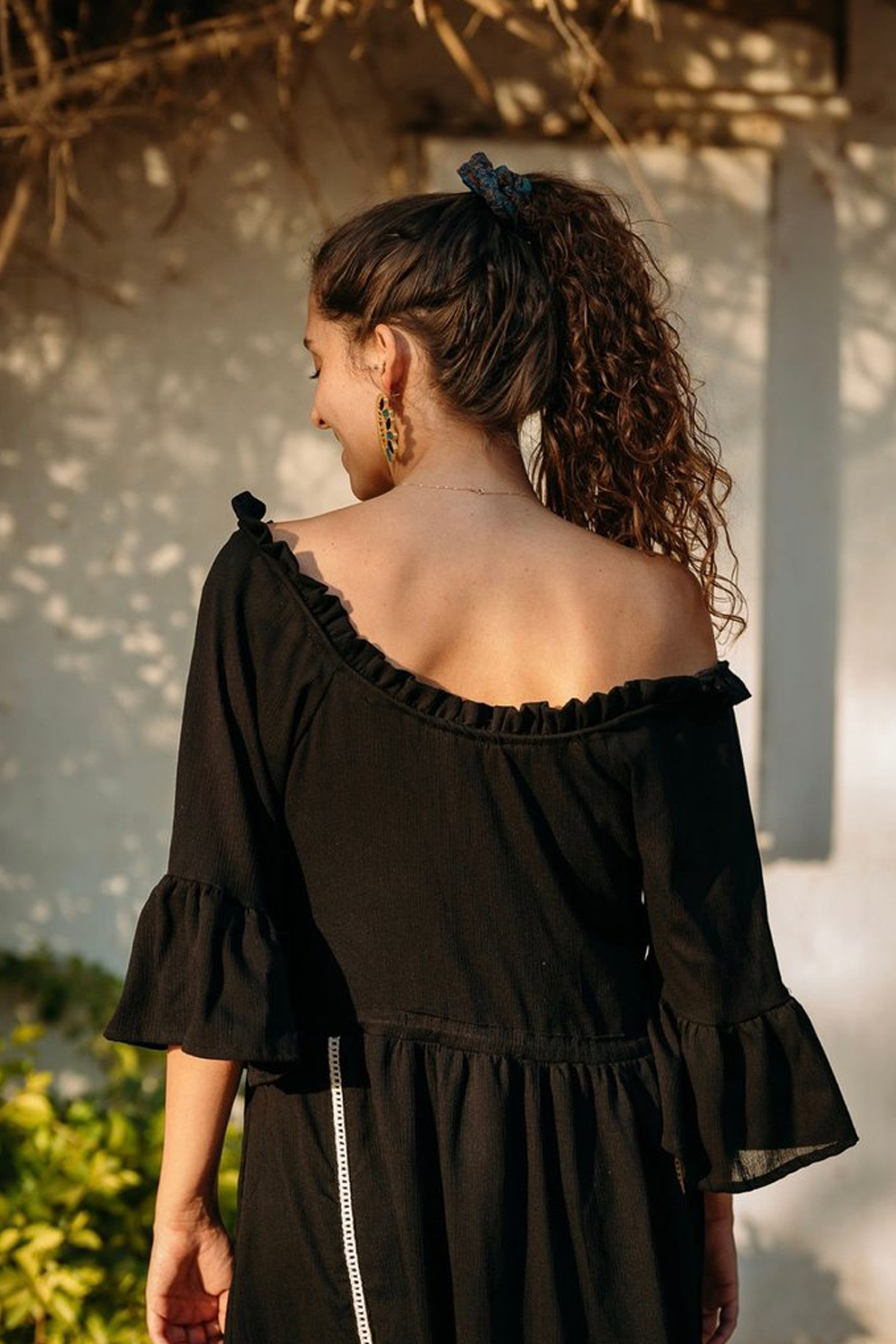 Black Lotus Dress