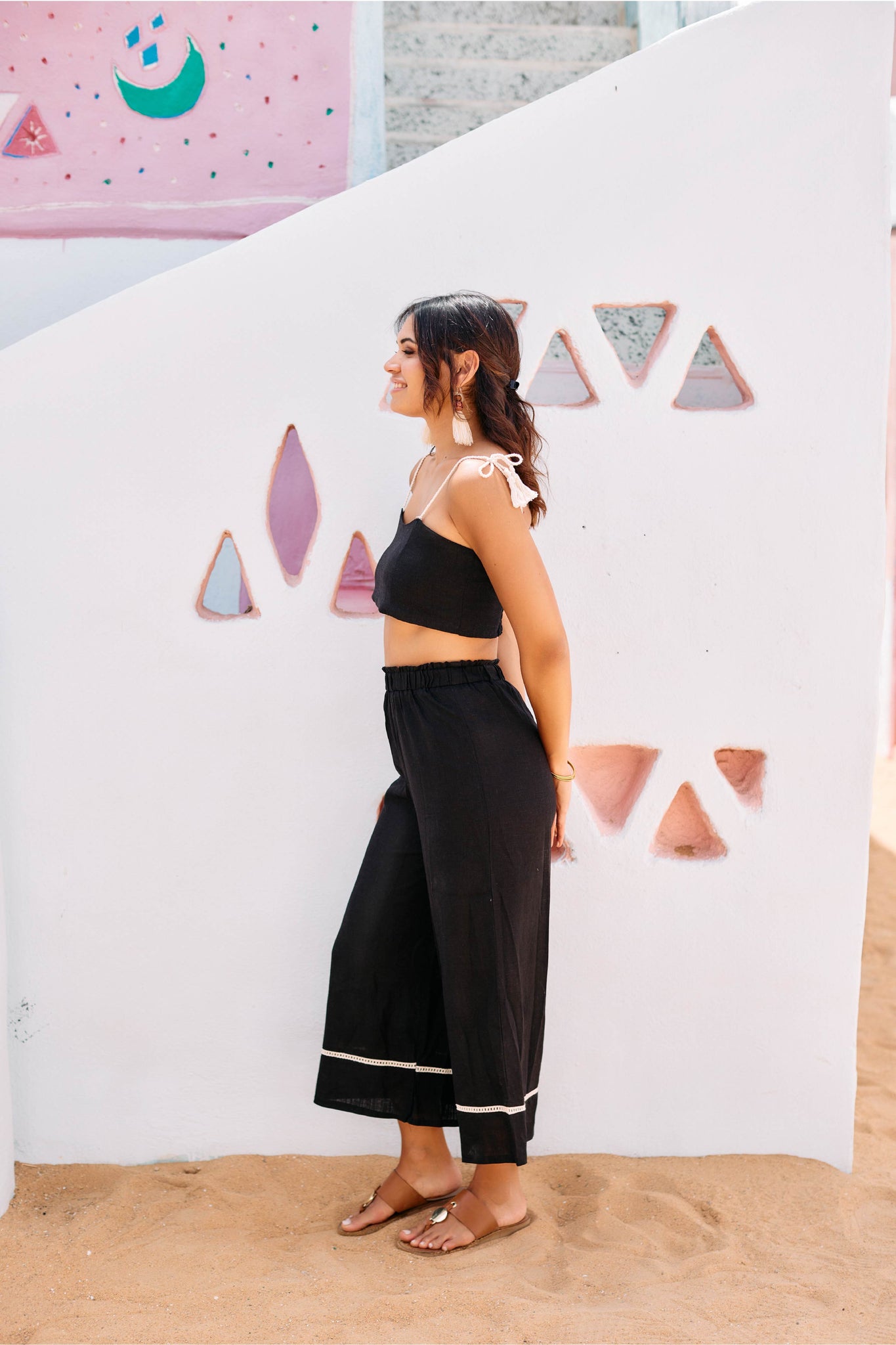 Ana Tamamre Top in Black