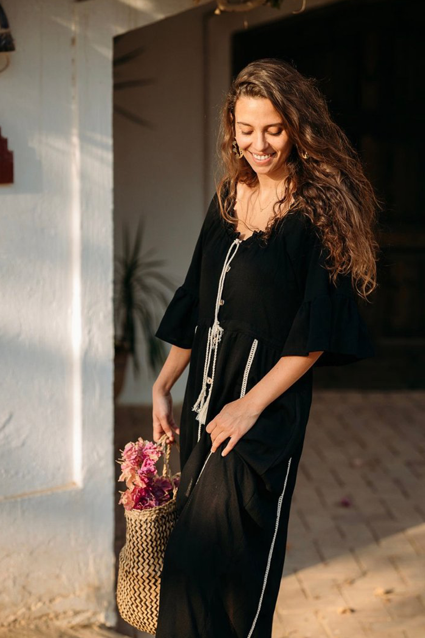 Black Lotus Dress