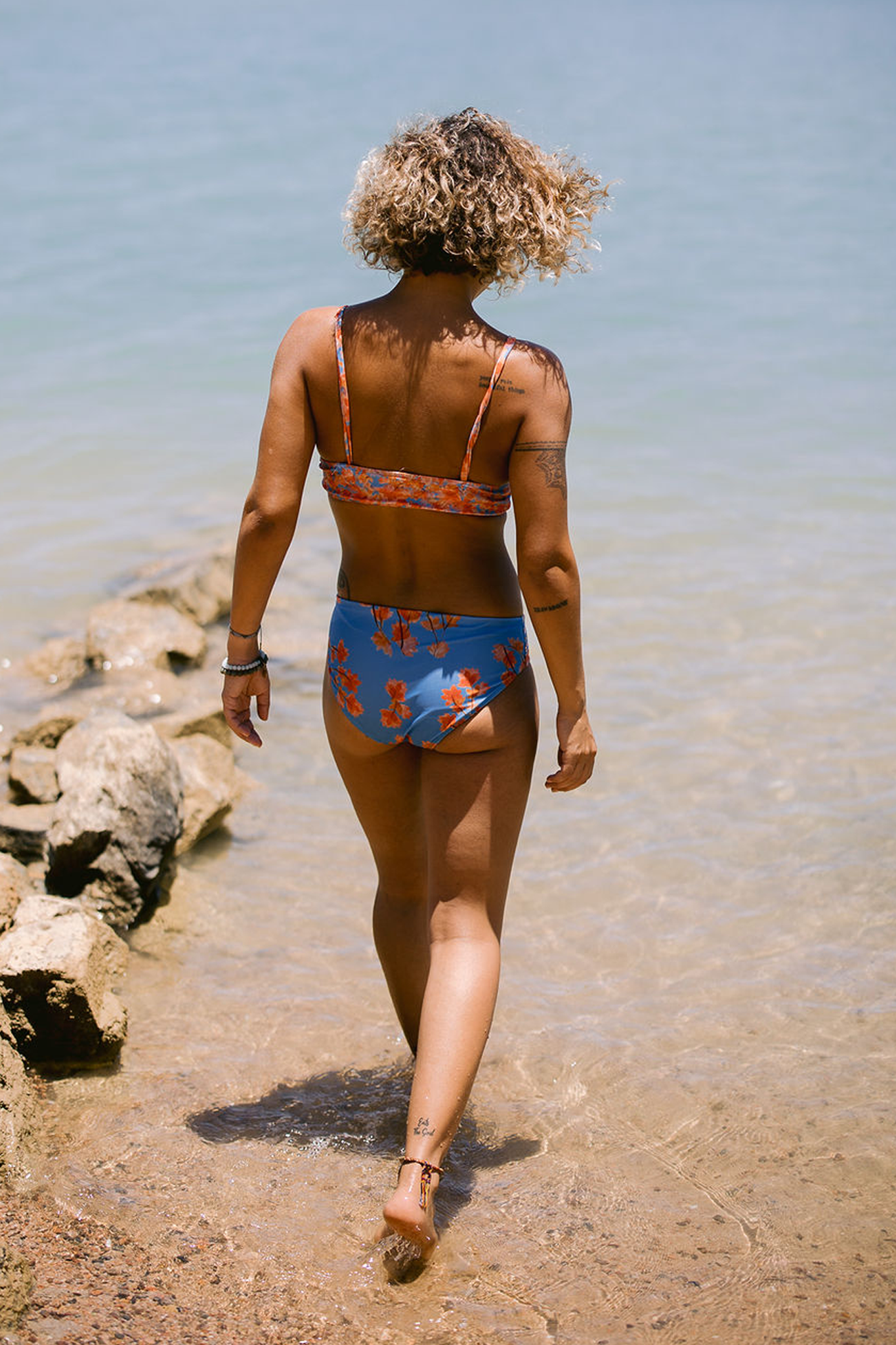 Aqua Marine Bikini Top