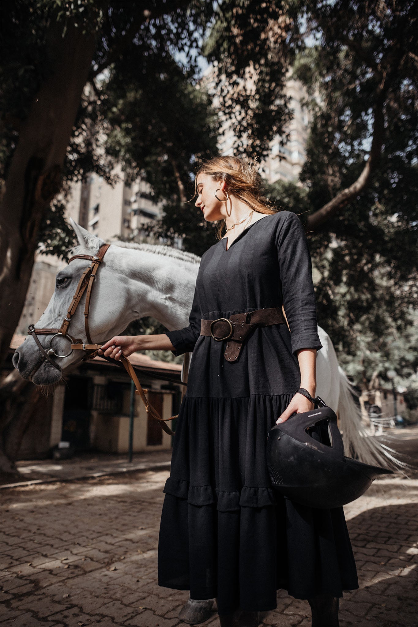 Folla Dress Black