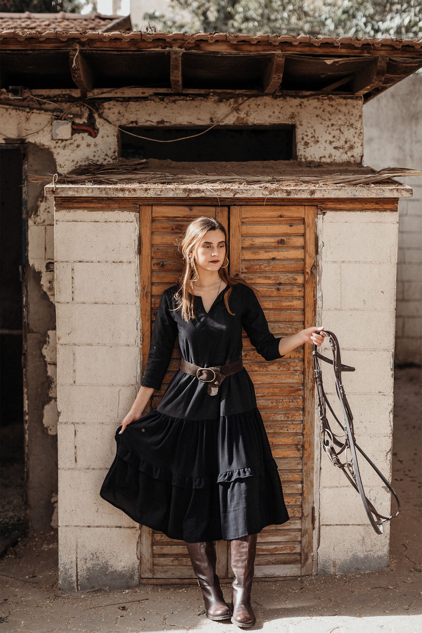 Folla Dress Black