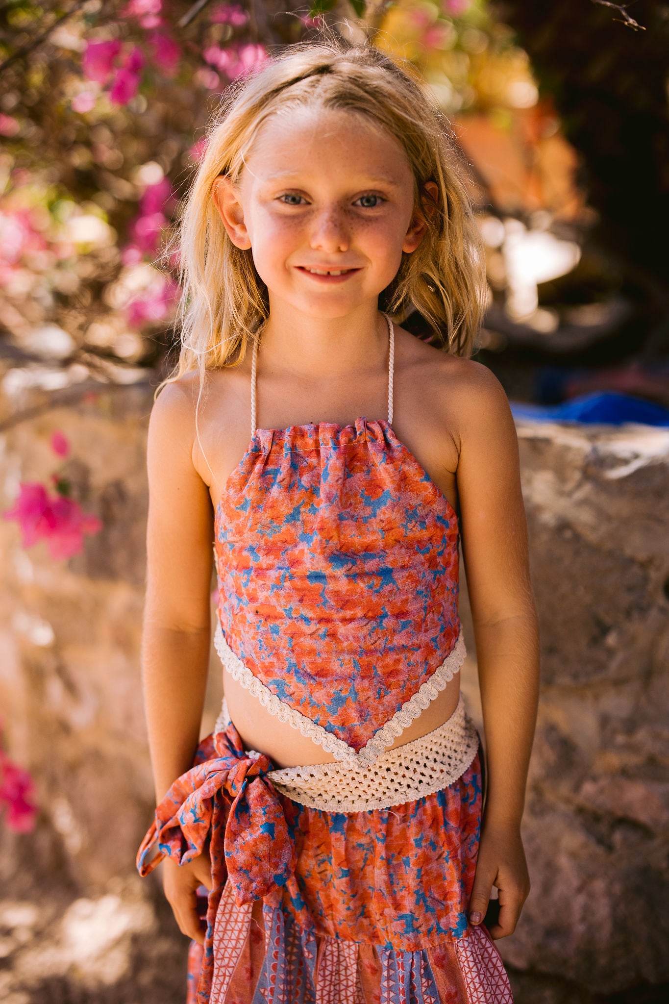 Mini Halter Gouni Aqua Top