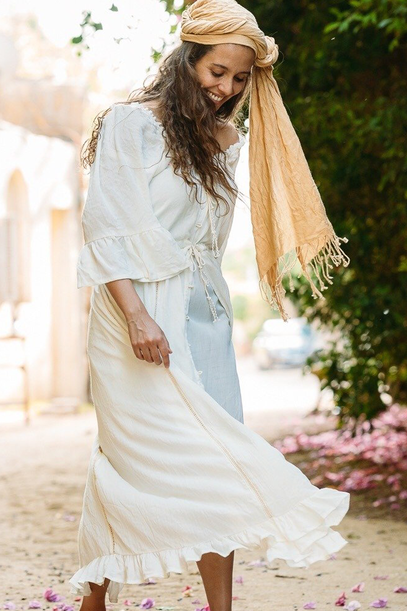 White Jasmine Dress