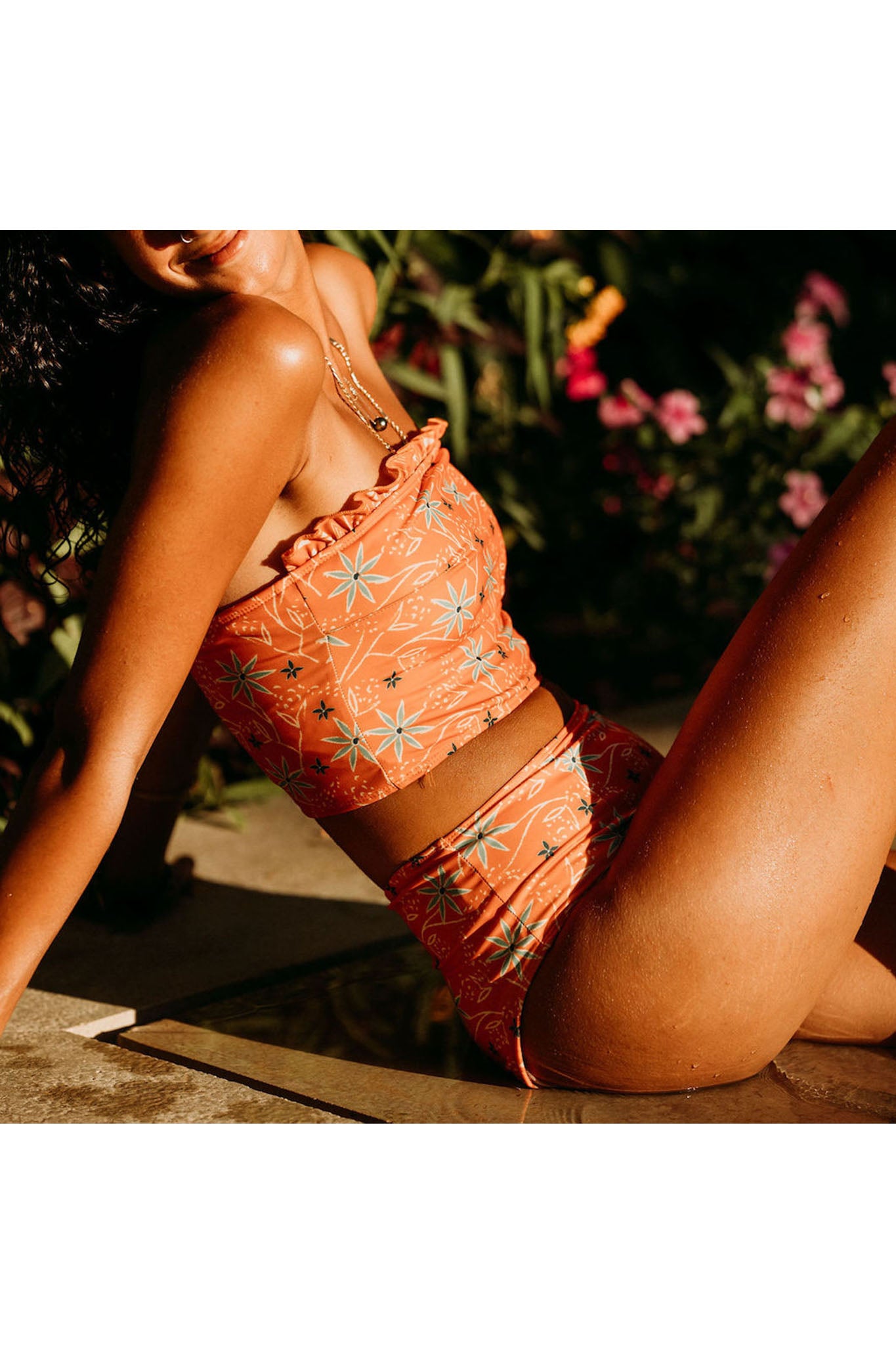 Wishful Highwaist Riri Orange