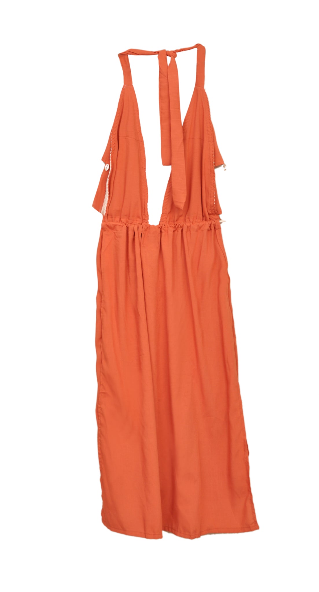 Ruffles & Shells Papaya Orange